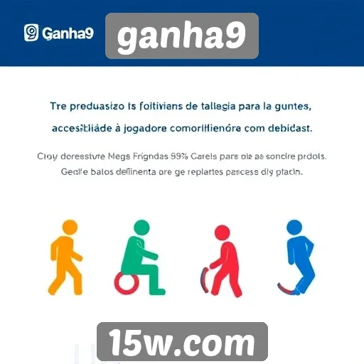 Acessibilidade no Ganha9 para jogadores com deficiência